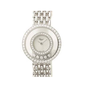【現品限り】Chopard（ショパール） 腕時計 ハッピーダイヤ シェル文字盤 K18WG 209064-1004【中古SA】