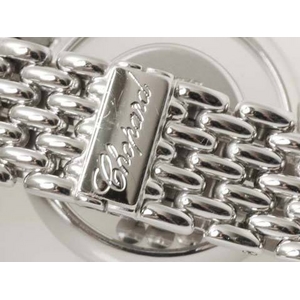【現品限り】Chopard（ショパール） 腕時計 ハッピーダイヤ シェル文字盤 K18WG 209064-1004【中古SA】