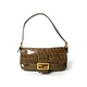  �y���i����zFendi�i�t�F���f�B�j �Y�b�J���o�P�b�g �r�j�[���R�[�e�B���O/�J�[�t �u���E�� �y����AB�z