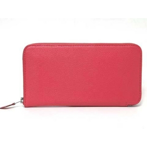 【現品限り】HERMES（エルメス） ラウンドファスナー長財布 アザップロング シェーブル ブーゲンビリア 【未使用】