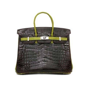 【現品限り】HERMES(エルメス) バーキン25 クロコダイル ニロティカスシャイン コカオン S金具 【未使用】