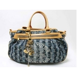 【現品限り】LOUIS VUITTON(ルイ ヴィトン) モノグラムデニム カバレイエGM ストなし M95336 【中古AB】