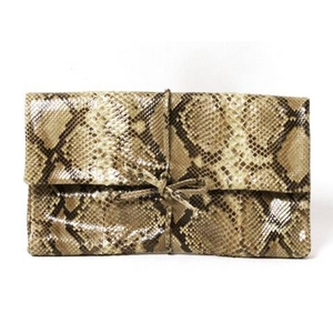 【現品限り】BOTTEGA VENETA（ボッテガヴェネタ） クラッチバッグ パイソン