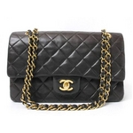 �y���i����zCHANEL�i�V���l���j �V���l�� �}�g���b�Z W�`�F�[����ԃV�����_�[25 �� �u���b�N �S�[���h���� �y����B�z