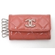�y���i����zCHANEL�i�V���l���j �}�g���b�Z �L�[�P�[�X6�{ �G�i���� �T�[�����s���N �y����AB�z