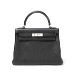 【現品限り】HERMES(HERMES(エルメス)) ケリー28 内 トゴ 黒 ブラック シルバー金具 【新品同様】の詳細ページへ