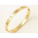 【現品限り】Cartier（カルティエ） ラブブレス YG #18 【中古A】の詳細ページへ