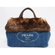 �y���i����zPRADA�i�v���_�j �f�j���g�[�g�o�b�O �G�R�t�@�[ �u���[�^�u���E�� BN2182 �y�V�i�z