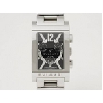 【現品限り】BVLGARI（ブルガリ） レッタンゴロ クロノグラフ メンズ SS RTC49S 黒文字盤 【中古A】の詳細ページへ