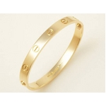 【現品限り】Cartier（カルティエ） ラブブレス K18YG #16 【中古A】の詳細ページへ