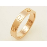 【現品限り】Cartier（カルティエ） ミニラブリング K18PG #48 【中古SA】の詳細ページへ
