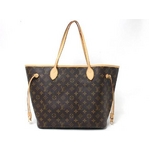 【現品限り】LOUIS VUITTON(ルイヴィトン) モノグラム ネヴァーフルMM M40156 【中古AB】