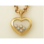 【現品限り】Chopard（ショパール） ハッピーダイヤ ネックレス 5Pダイヤ 79／4612-20 K18YG 【中古SA】の詳細ページへ
