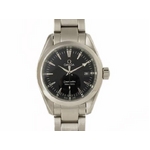 【現品限り】OMEGA（オメガ） アクアテラ 黒 ブラック 2577-50 クオーツ レディース 【中古SA】の詳細ページへ