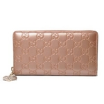 【現品限り】Gucci(グッチ) グッチシマ ラウンドファスナー長財布 メタリックピンク 282477 【未使用】 【現品限り】Gucci(グッチ) グッチシマ ラウンドファスナー長財布 メタリックピンク 282477 【未使用】