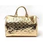 【現品限り】LOUIS VUITTON(ルイヴィトン) ミロワール スピーディ35 ゴールド M95785 【中古A】
