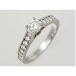 【現品限り】Cartier（カルティエ） Pt950　ソリテール(MK)　ダイヤリング　0.32ct　#48 【中古SA】の詳細ページへ