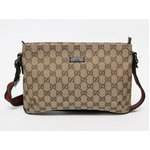 【現品限り 美品】 GUCCI ［グッチ］ GG柄　ショルダーバッグ　ベージュ　189749【新品同様】