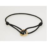 【現品限り】Cartier（カルティエ） トリニティ コットンブレス　黒　替え紐あり 【中古A】の詳細ページへ