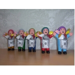 【ペルー産】伝説のエケッコー人形 19cm(ミドルサイズ) 色おまかせ