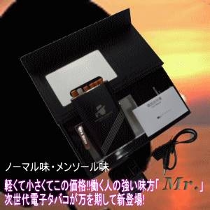 電子タバコ Mr.(ミスター) スターターキット 本体セット メンソール味