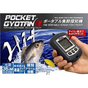 ポケット魚探α（アルファ）