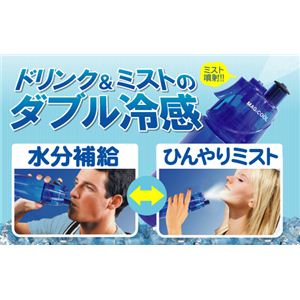 ミスト機能＆ドリンクボトル機能 DRINK MIST（ドリンクミスト） 【2個セット】