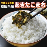 【平成22年産新米 味と価格に自信アリ!】秋田県産あきたこまち 玄米10Kg（5kg×2）