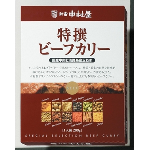 【訳あり 賞味期限間近のため大特価!】新宿中村屋 特撰ビーフカリー 200g×10箱