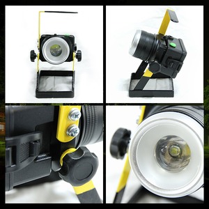 CREE T6 3500LM 30W LED 充電式 ポータブル投光器