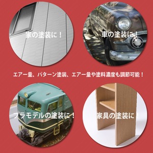 エアースプレーガン吸上式口径1.5mm/600cc/本格的な塗装に