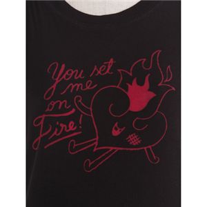 MARK BY MARK  JACOBS(マークバイマークジェイコブス) レディースプリントTシャツ 60002【BLACK】M 第2画像