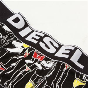 DIESEL(ディーゼル) プリントボクサーパンツ UMB-BREDDE CDRE-00GJG【C】/ ブラック総柄/S