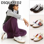 DSQUARED2(�f�B�[�X�N�G�A�[�h2) ���U�[ �X�j�[�J�[ SN410551�yA�z�u���b�N40