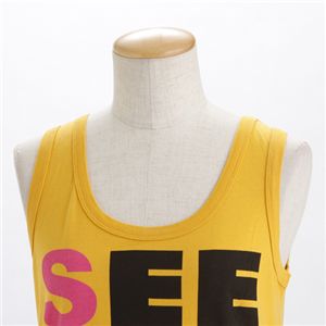 SEE BY CHLOE(シーバイクロエ) レディース タンクトップL493901-M1270 イエローEUサイズ42