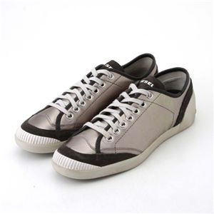 DIESEL（ディーゼル） ハイカット スニーカー BEST YD03-PR241 T8014・シルバー 44（29cm）