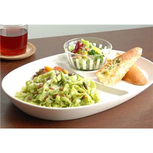 moi ブランチプレート&カップ ホワイト 【6個セット】