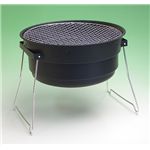 山七 アコーディオンコンロ 丸型