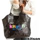 Kitson（キットソン） SEQUIN NEON LOGO TOTE 3879・Black