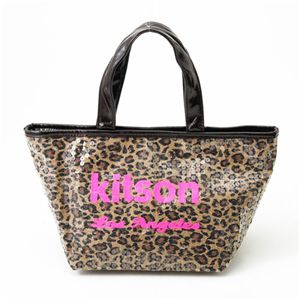 kitson（キットソン） レオパード柄 スパンコール ミニトートバッグ 4003 LEOPARD 第5画像