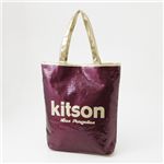 kitson（キットソン） スパンコール 縦型トートバッグ 3601 BURGUNDY/GOLD