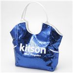 kitson（キットソン） SEQUIN トートバッグ 3154 NAVY/WHITE