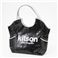 kitson�i�L�b�g�\���j �X�p���R�[�� �g�[�g�o�b�O Sequin Tote Bag 3317 BLACK/SILVER ���[�W