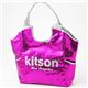 kitson(Lbg\) XpR[ obO SEQUIN BAG Fuchsia~Silver