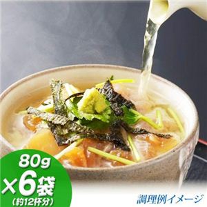 鹿児島 マダイ漬け茶漬け 80g×6袋(約12杯分)