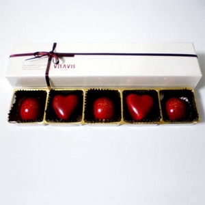 【2011年バレンタイン向け　福岡VISAVIS】バレンタインチョコレート　5粒×3セット