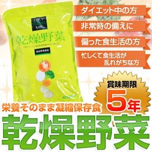 栄養そのまま凝縮保存食「乾燥野菜」（1袋：10ｇ×10袋）