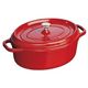 staub（ストウブ） ピコ・ココット楕円（オーバル） 《31cm》赤