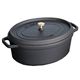 staub（ストウブ） ピコ・ココット楕円（オーバル） 《31cm》黒