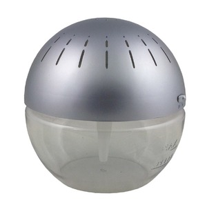 空気清浄機 ウォータークリーン フィルター不要 LED照明/安全機能付き シルバー(銀)